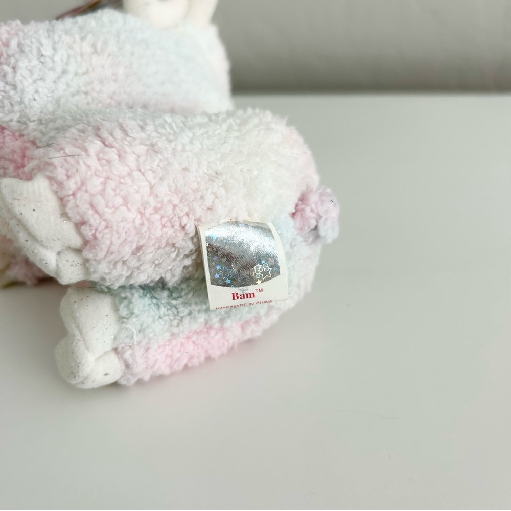 Beanie Babies Bam the Ram Plush Toy | TY Bam Sheep Stuffed Animal - Picture 7 of 10